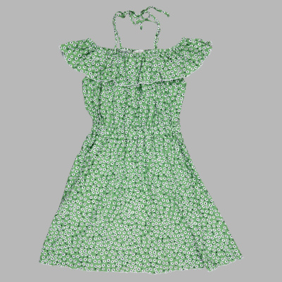 Сарафан Цветы Чуди Кидс 278626Ц2-1 зелёный 01